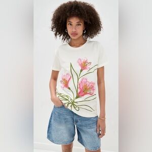 AGUA BENDITA Colombian Tropical Floral Gea T-Shirt